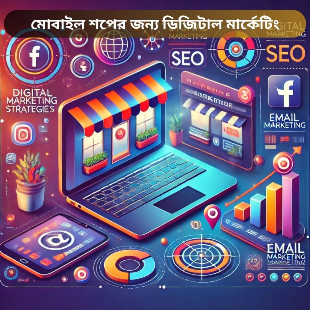 মোবাইল শপ ডিজিটাল মার্কেটিং