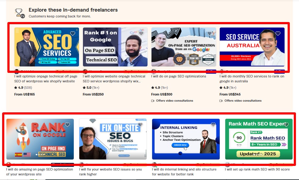 fiverr Gig photo/image