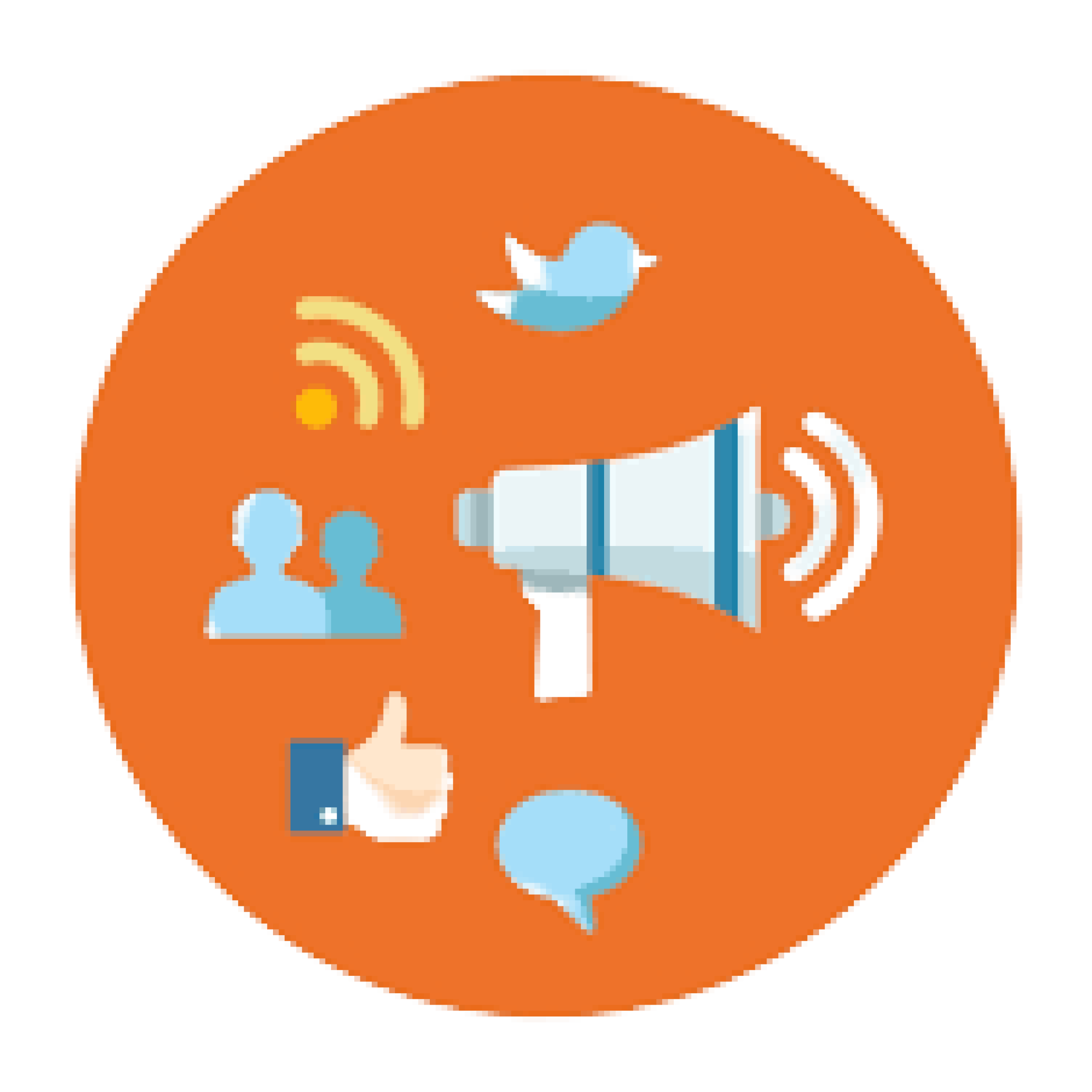 social media marketing icon png